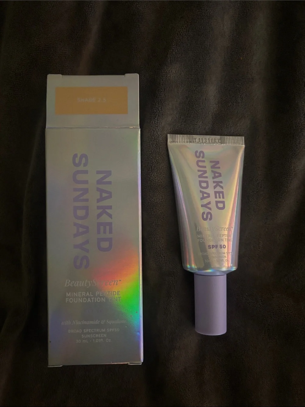 Naked Sundays Mineral Peptide Foundation - Shade 2.5